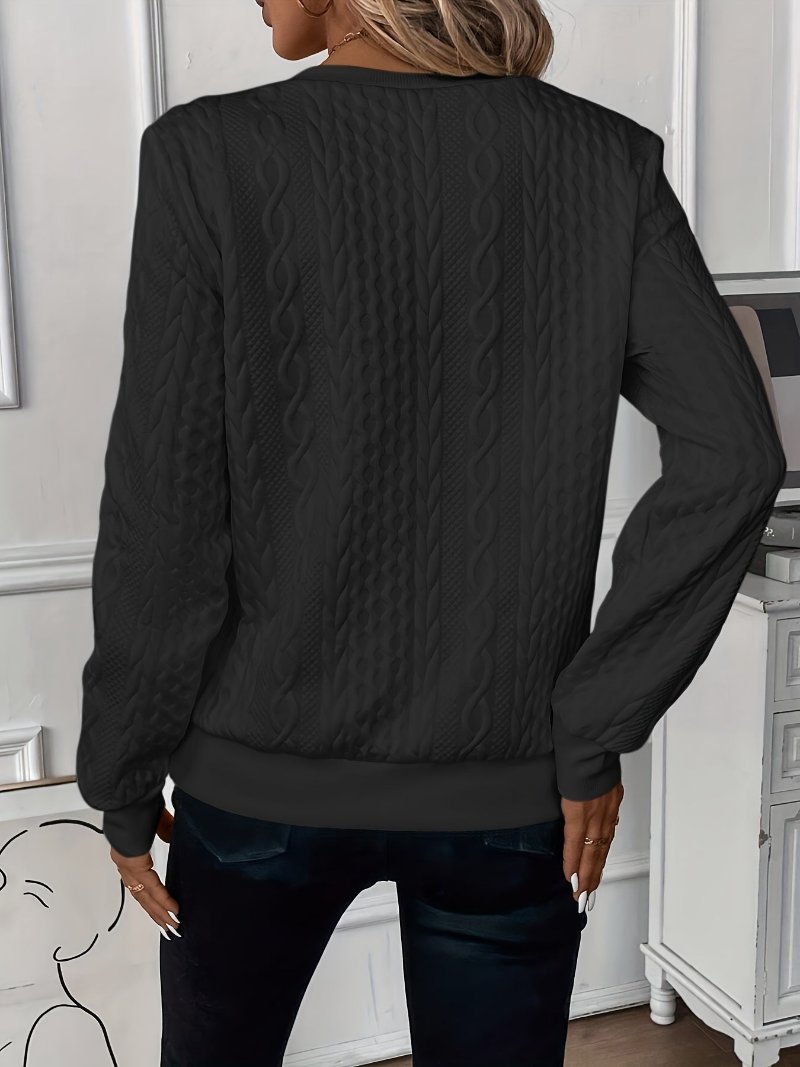 Elegant zip-up sweater - Samantha