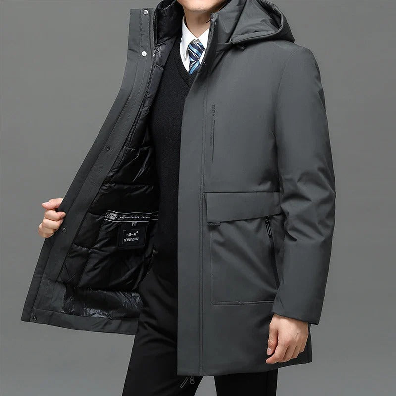 Ryder Plush Duck Down Coat - Jeremy