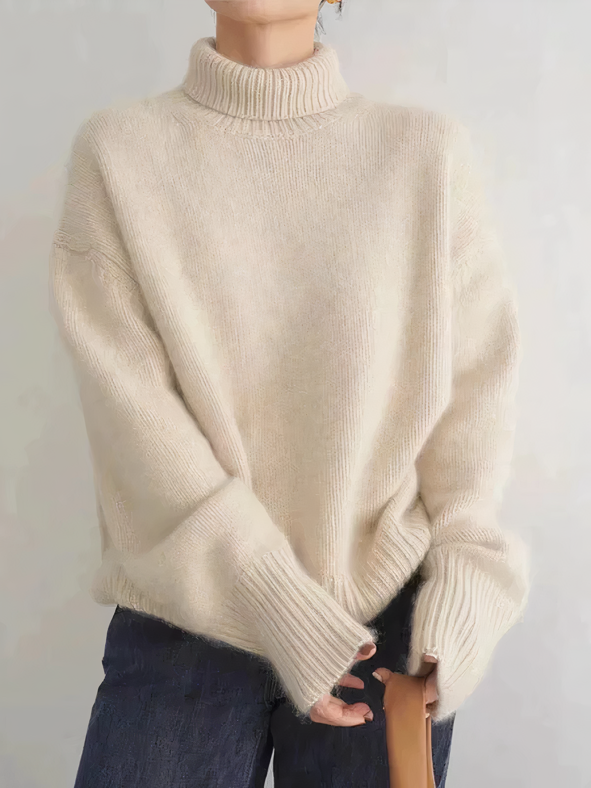 Women's Turtleneck Sweater - Sonja